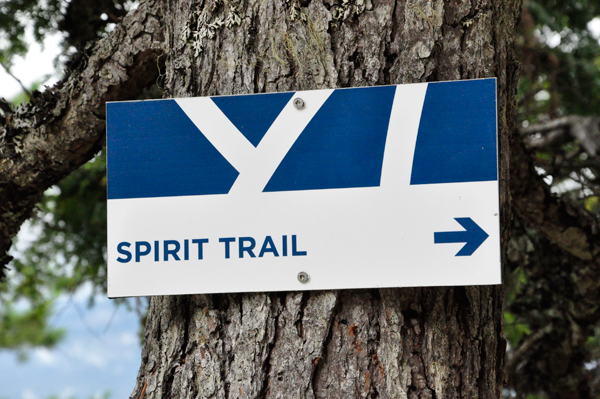 Spirit Trail sign