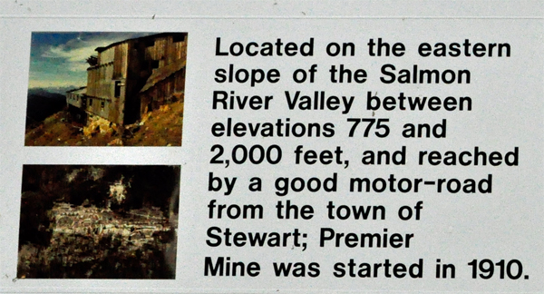 sign: Premier Mines Viewpoint