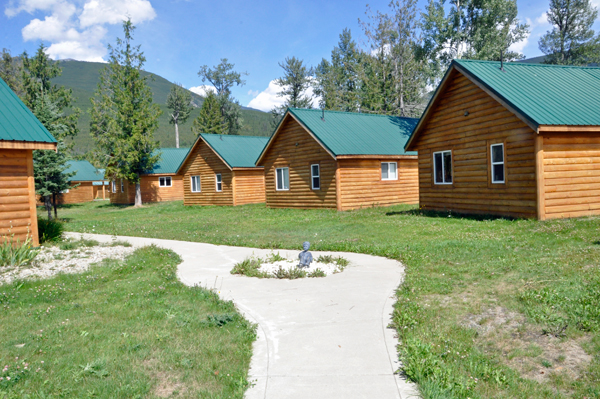 Some of the cabins