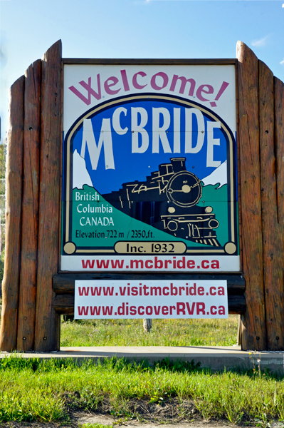 sign - welcome to McBride 2015