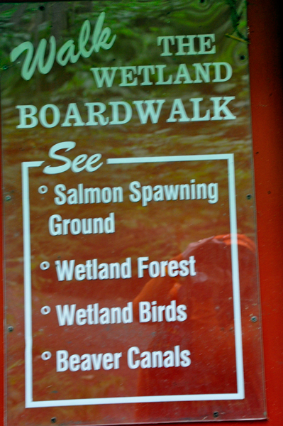 Wetland Boardwalk sign