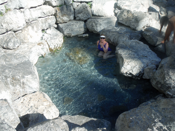 Karen in Lussier Hot Springs