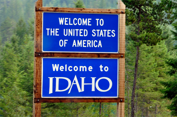 Welcome to the USA - Idaho