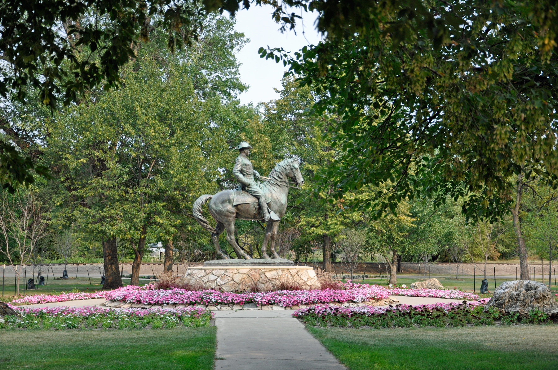 Statue of Lt. Colonel Theodore Roosevelt