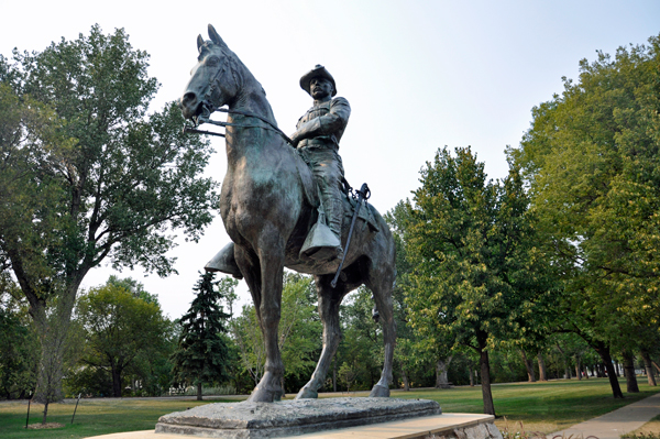 Statue of Lt. Colonel Theodore Roosevelt