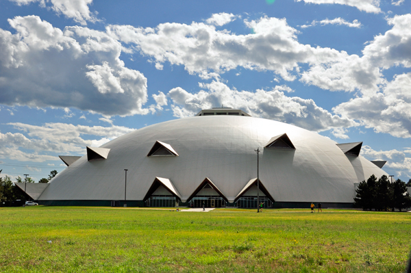 world's largest wooden dome