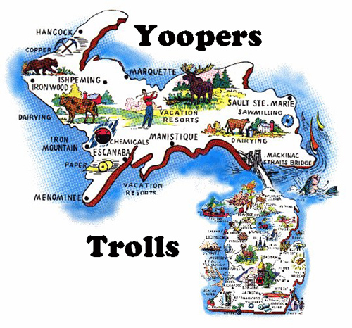 yooper troll map