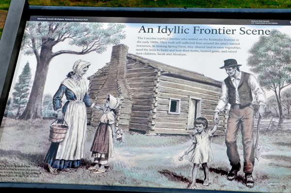 photo of a frontier scene