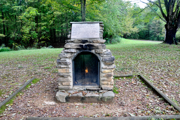The Eternal Flame of the Cherokee Nation