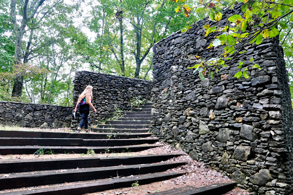 Karen Duquette climbed the stairs to The Overlook