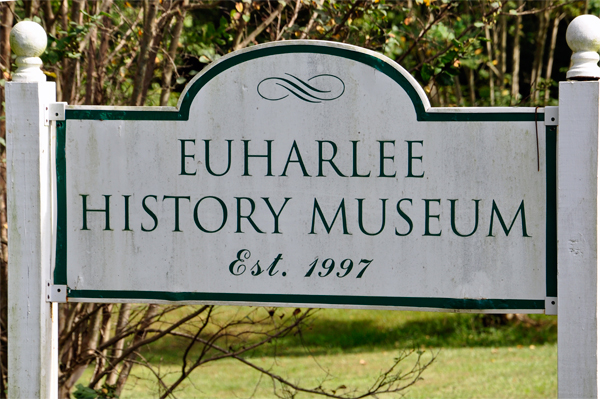 sign: Euharlee History Museum