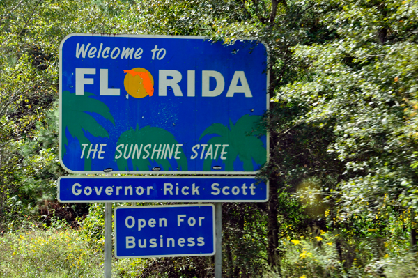 Florida state sign