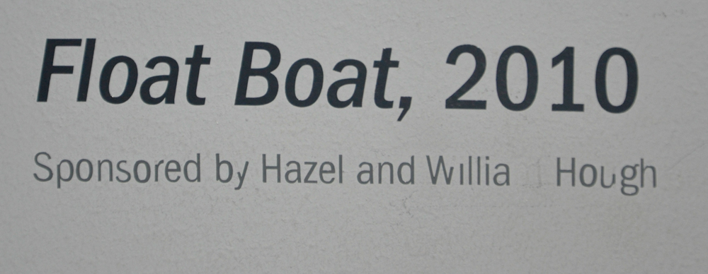 Float Boat sign