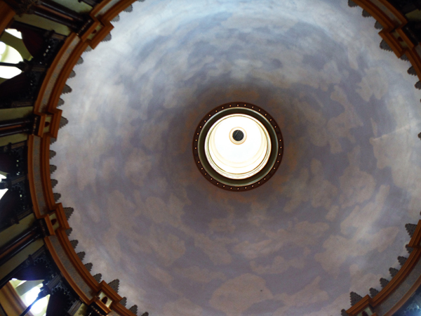 ceiling inside The University of Tampa - Tampa Bay Hotel