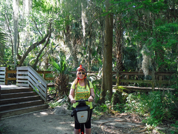 Segway ride through Palm Island Park