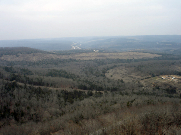 view from the Inpsiration tower 2006