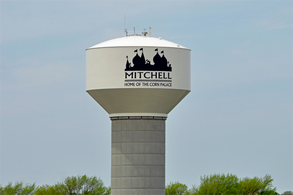 Mitchell water tower