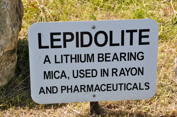 sign: Lepidolite