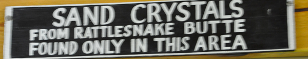 sand crystals sign