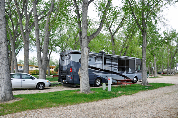 the newest yard for the two RV Gypsies