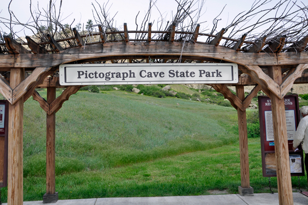 entrance to Pictograph Cave State Park