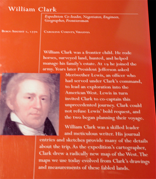 sign about William Clark