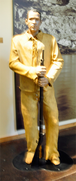 statue of Jean Baptiste Charbonneau