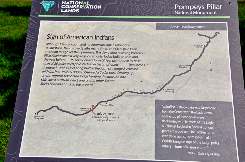 sign about American Indians