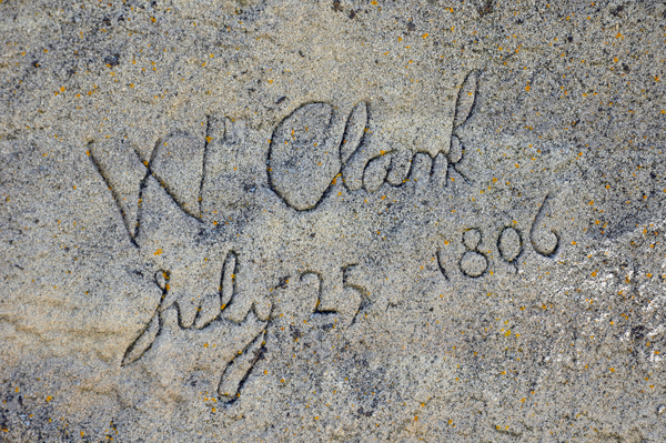 William Clark's signature recreation
