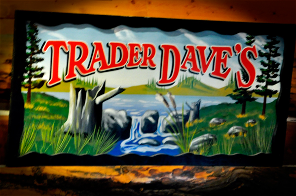 Trader Dave's sign