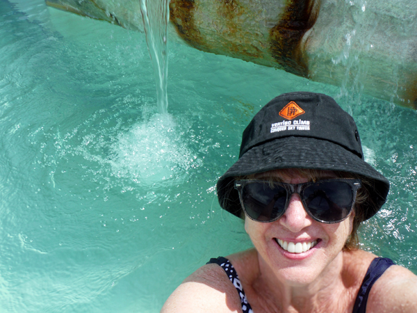Karen Duquette at white sulphur hot springs