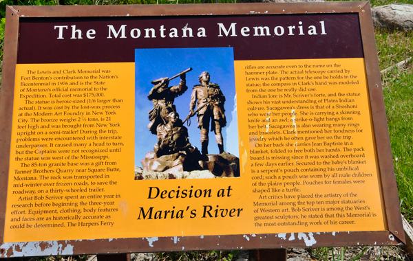 sign: The Montana Memorial