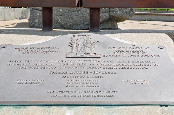 plaque: he  Montana Memorial