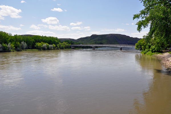 The Missouri River at Fort Benton