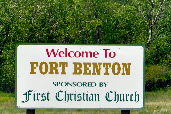 welcome to Fort Benton