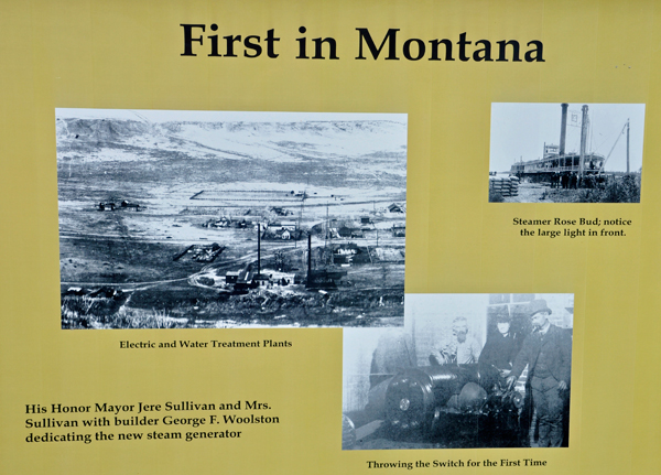 historical Montana sign