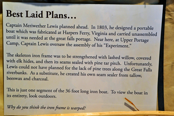 about Captain Meriwether Lewis' plans