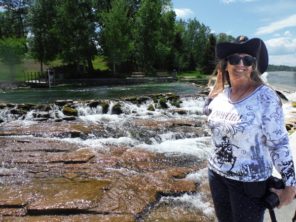 Karen Duquette at Giant Springs State Park