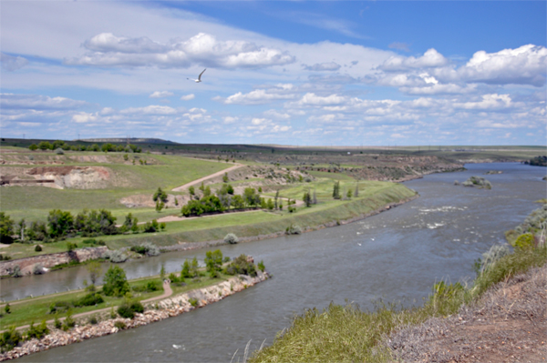 view of the Missouri River