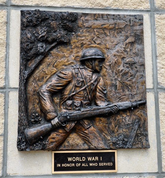 World War I honor plaque
