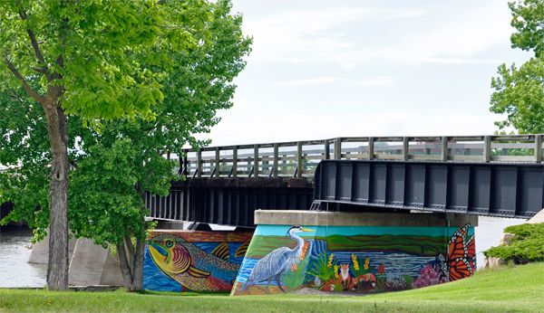 painted bridge