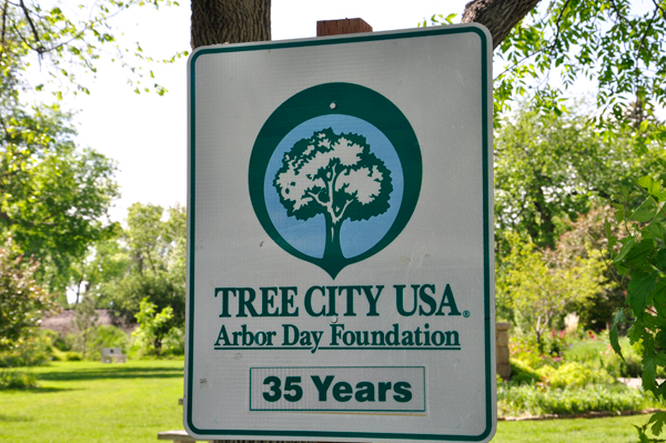 tree city usa sign