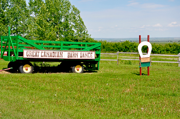 hay ride wagon