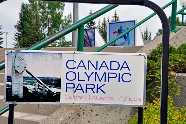 sign: Canada Olympic Park