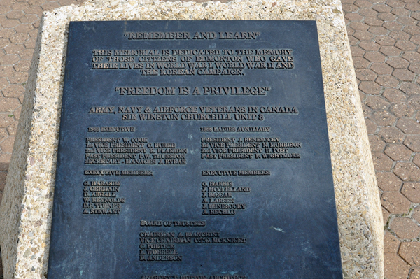 War Memorial  plaque