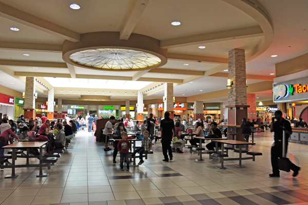 Part of the food court