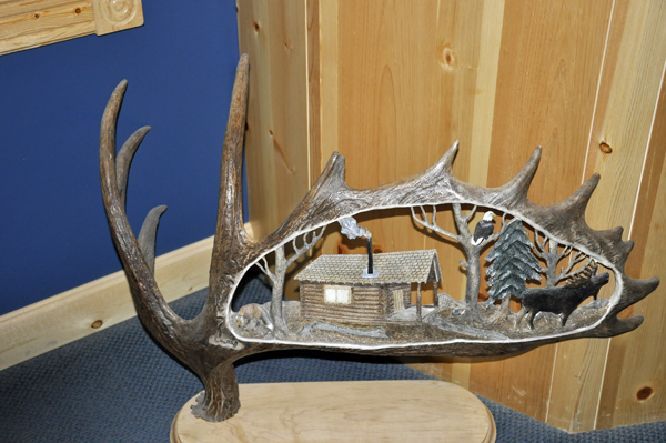 deocrated antler