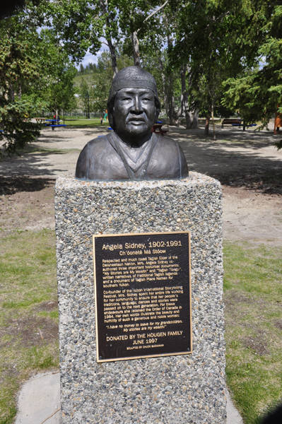 Angela Sidney monument