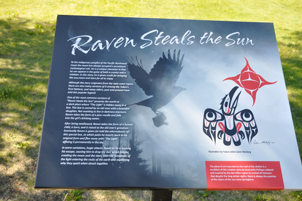sign- Raven Steals The Sun