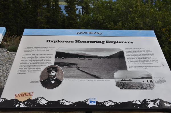 sign - Bove Island explorers